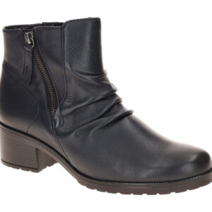 Gabor 72.811 - Damen Stiefeletten in Blau Midnight mit Gummisohle