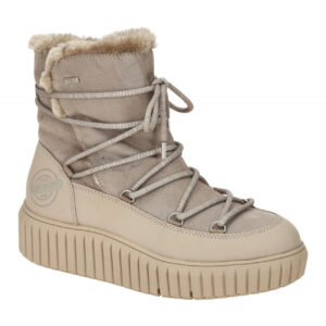 S.Oliver Damen Winterstiefeletten 5-26436-43 341 taupe - wasserabweisend, war...