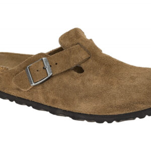 Birkenstock 1030861 Boston BS Damen Clogs Braun Dark Tea Tonal Echtleder Soft...