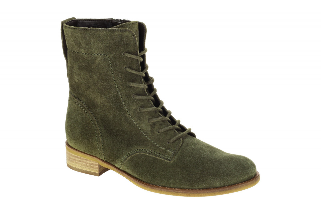 Gabor 71.646 Damen Stiefeletten oliv gr?n elegante Schuhe mit Blockabsatz 1 Gabor 71.646 Damen Stiefeletten oliv gr?n elegante Schuhe mit Blockabsatz
