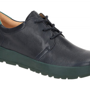 Think 440 COMODA Damen Schn?r-Halbschuhe navy/kombi Echtleder flexibel & bequem