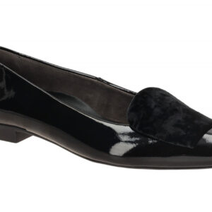 Paul Green Damen Ballerinas 3792-12 Schwarz (Black) Echtleder spitz 1cm Absatz