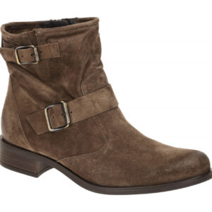 Paul Green Damen Stiefeletten 8279-00 PG 8279 Braun Earth, bequeme Biker Boots