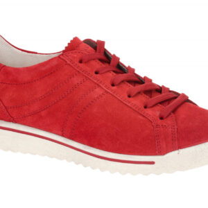 Legero 2-000452-5000 ALIA Damen-Halbschuhe in Rot - bequeme Schn?rung und wei...