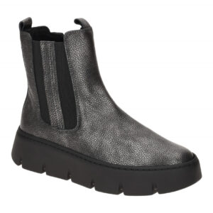 Gabor 73.743.60 Damen Stiefeletten Dunkelgrau Plateau Boots Wechselfu?bett