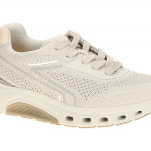 Gabor 86.984.23 ROLLINGSOFT Damen Halbschuhe Beige Oak/Creme FlyKnit-Mesh-Kombi
