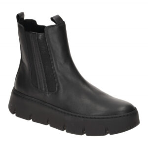 Gabor 73.743.27 Damen Stiefeletten schwarz - bequeme Plateau Boots