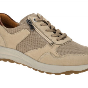 Waldl?ufer 662001 K-JOHN Herren Schn?r Halbschuhe beige/cognac - Echtleder, W...