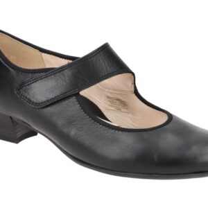 ara 12-63601 01 Schwarz Pumps Damenschuhe High Soft-Komfort Fu?bett Klettvers...