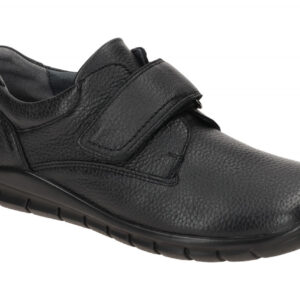 Waldl?ufer 366304 HECTOR Herrenschuhe Schwarz Glattleder Bequeme Slipper
