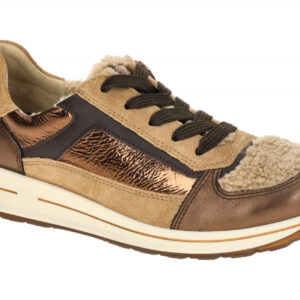 ara 12-24826 03 Osaka 2.0 Damen Schn?r-Halbschuhe Warmfutter Sneaker - Braun ...