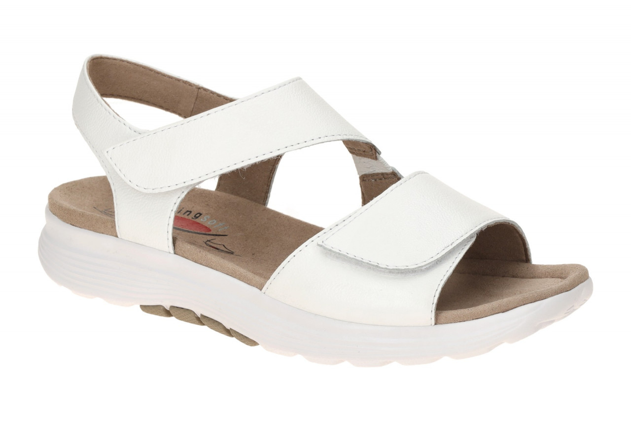 Gabor 86.815.50 ROLLINGSOFT Damen Sandale wei? Keilabsatz 1,5cm 1 Gabor 86.815.50 ROLLINGSOFT Damen Sandale wei? Keilabsatz 1,5cm