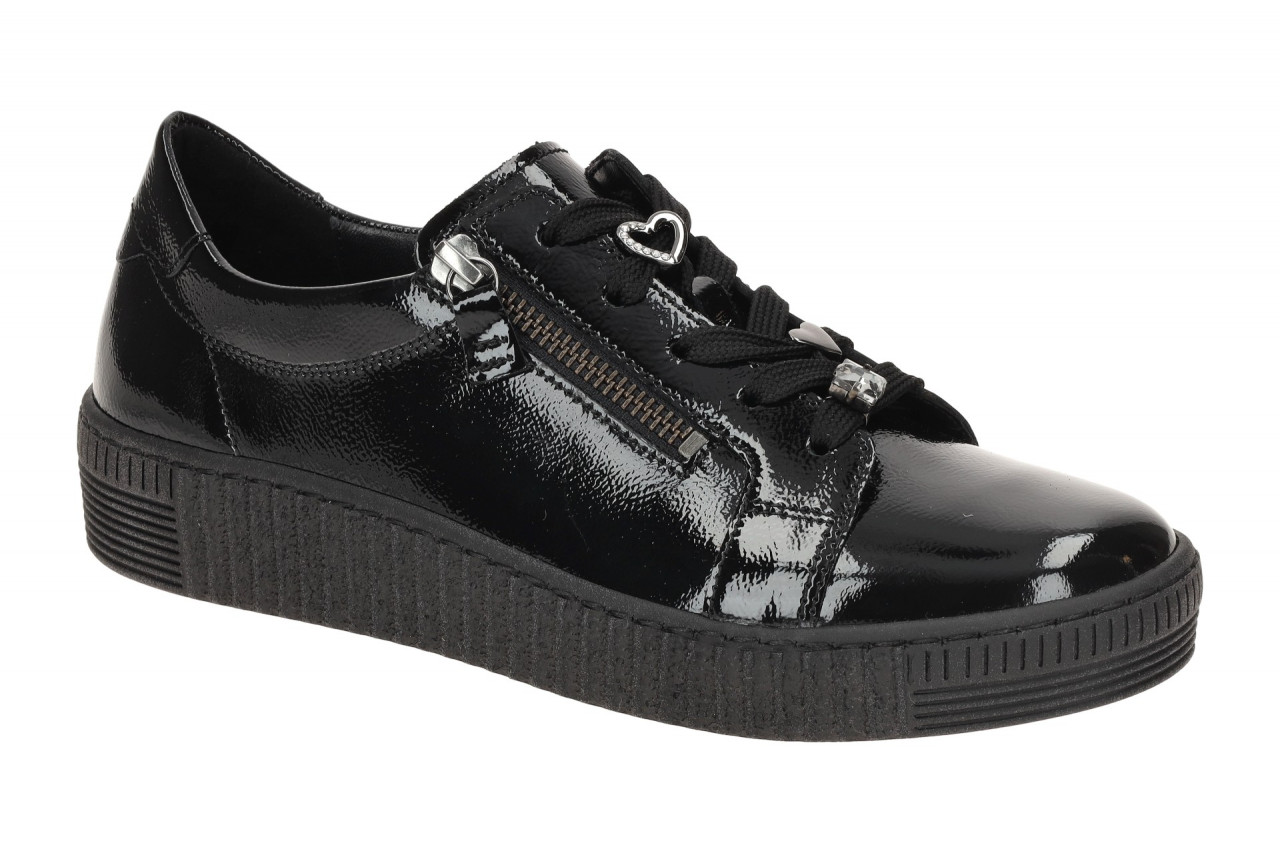 Gabor 73.339.97 Damen Halbschuhe Sneaker Schwarz Altsilber - Best Fitting 1 Gabor 73.339.97 Damen Halbschuhe Sneaker Schwarz Altsilber - Best Fitting