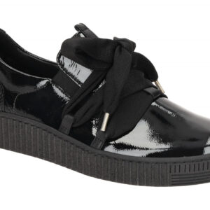 Gabor 73.333.97 Damen Slipper schwarz uni Echtleder Komfort Fu?bett