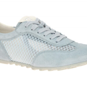 Paul Green Damen Sneaker 5542-019 Blau Acqua/Sky Velourleder Textil Luftiges ...