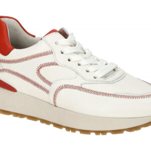 Gabor 63.491 - Sportliche Halbschuhe in Wei? Latte/Flame mit Best Fitting-Tec...