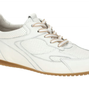 Gabor 86.565.50 Damen Halbschuhe Sneaker wei? Echtleder extra weit OptiFit