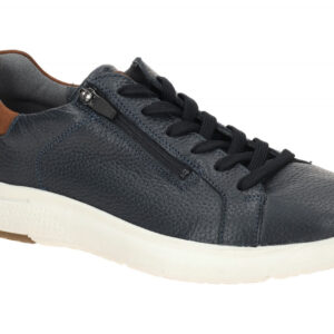 Waldl?ufer 984015 HEIKO Herren Schn?r Halbschuhe Blau/Notte/Cognac bequem & e...