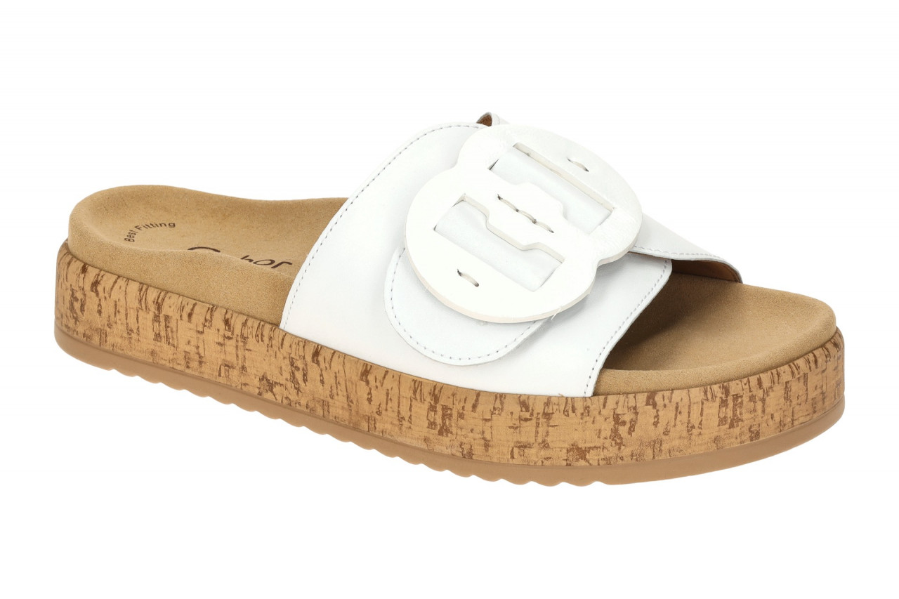 Gabor 63.760.21 Best Fitting Damen Pantoletten Wei? Echtleder Flexibel 1 Gabor 63.760.21 Best Fitting Damen Pantoletten Wei? Echtleder Flexibel