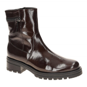 Gabor 72.780 Damen Stiefeletten in Braun - brown, Echtleder mit Rei?verschlus...