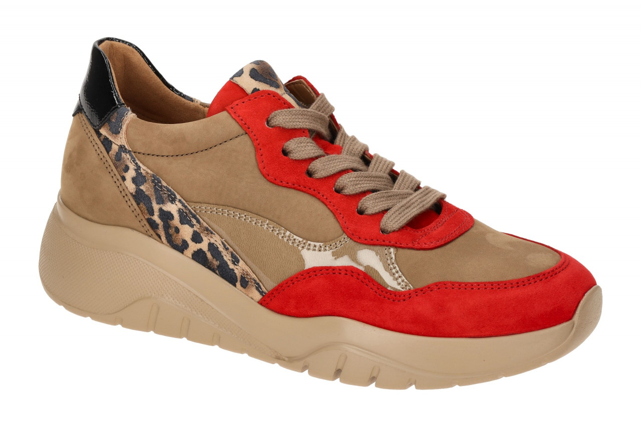 Gabor 73.451.13 Damen Sneaker - Braun Fire/Nut Kombi - Bequemes Fu?bett & Vel... 1 Gabor 73.451.13 Damen Sneaker - Braun Fire/Nut Kombi - Bequemes Fu?bett & Vel...