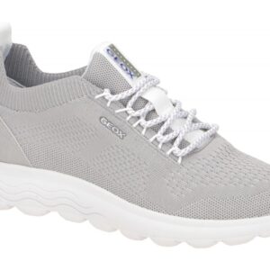 Geox D15NUA SPHERICA Damen Sneaker light grey Textil-Mesh-Synthetik