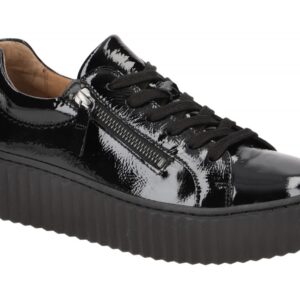 Gabor 73.200.97 Best Fitting Damenschuhe Schwarz Lack Sneaker