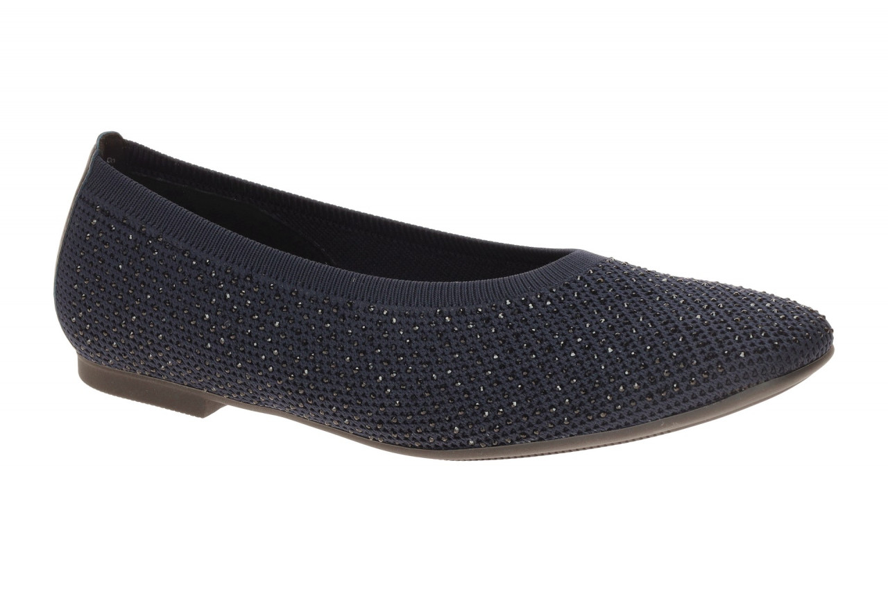 Gabor 84.146 Damen Ballerinas Midnight Glitter Blau - Echtleder Fu?bett 1 Gabor 84.146 Damen Ballerinas Midnight Glitter Blau - Echtleder Fu?bett