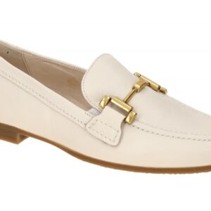 Gabor 42.432.52 FLORENZ Damen Ballerinas Beige Creme Echtleder Comfort