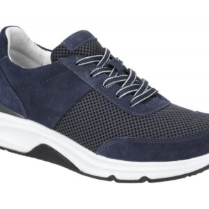 Gabor 86.897.36 Damen Sneakers marineblau Wechselfu?bett Gummisohle