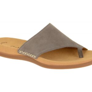 Gabor 03.700 Damen Pantoletten fumo Grau Nubuck Best Fitting Comfort Fu?bett