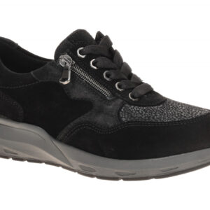 Waldl?ufer 831M01 M-TONIA Schwarz bequeme Slipper Halbschuhe