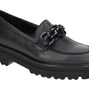 Gabor 55.242.27 - Gabor Best Fitting Damen Slipper Schwarz Echtleder PU Laufs...