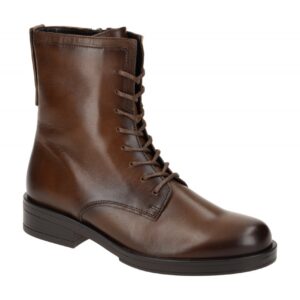Gabor 71.791 Damen Stiefeletten Braun Sattel Effekt Blockabsatz 2cm