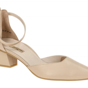 Paul Green Damenschuhe Riemchen Pumps 3820-000 Beige Biscuit Softnappa Leders...