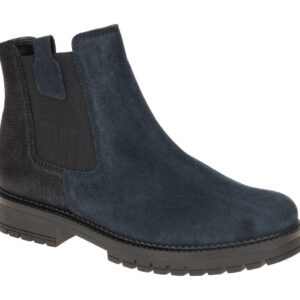 Gabor Damen Stiefeletten 72.720 - dark-blue elegant & extra weit