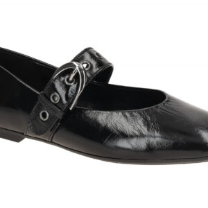 Gabor 74.144.27 Damen Ballerina Mary Jane schwarz altsilber rund Schuhform