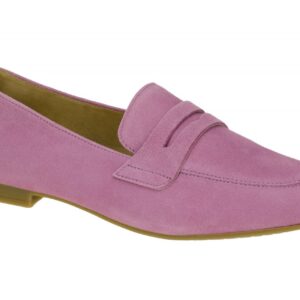 Gabor 45.213.11 Damenschuhe Halbschuhe lila light Echtleder Slipper 1,5cm Absatz