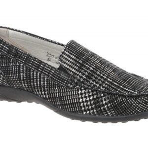 Waldl?ufer 640004 KL?RE Damen Slipper schwarz bequeme Halbschuhe