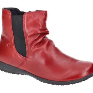 Josef Seibel Damen Winterstiefeletten NALY 31 in Rot-Carmin-Kombi Echtleder W...