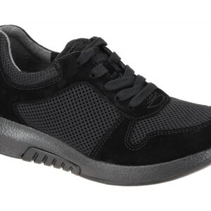 Gabor 06.946.47 Rolling Soft - Damen Schn?r-Halbschuhe, Schwarz (Schwarz)