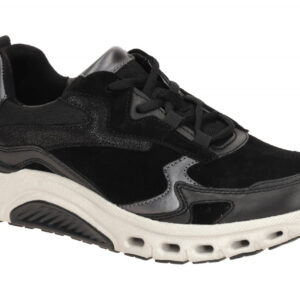 Gabor 76.986.47 ROLLINGSOFT Schwarze Sneaker mit Sto?d?mpfung