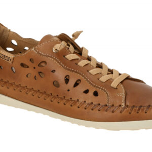 Pikolinos W8B-6550 SOLLER Damen Schn?r-Halbschuhe Braun brandy - Bequeme Echt...