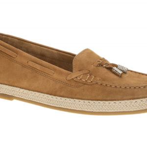 Gabor 85.223.14 Damen Slipper in Braun peanut - Echtleder Mokassin Espadrille...