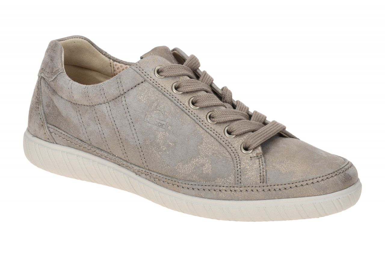 Gabor 66.458.95 YORK Damenschuhe Sneaker Grau Muschel Leder OptiFit Wechselfu... 1 Gabor 66.458.95 YORK Damenschuhe Sneaker Grau Muschel Leder OptiFit Wechselfu...