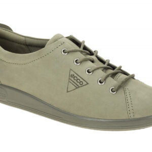 Ecco 20650302529 Soft 2.0 - lace Damenschuhe in Gr?n vetiver