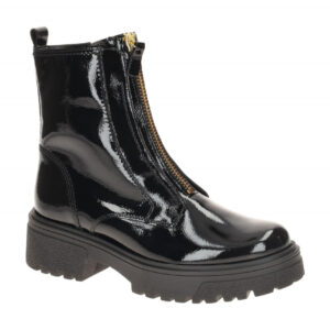 Gabor 71.763.97 Damen Stiefeletten Schwarz Gold Best Fitting Echtleder Absatz...