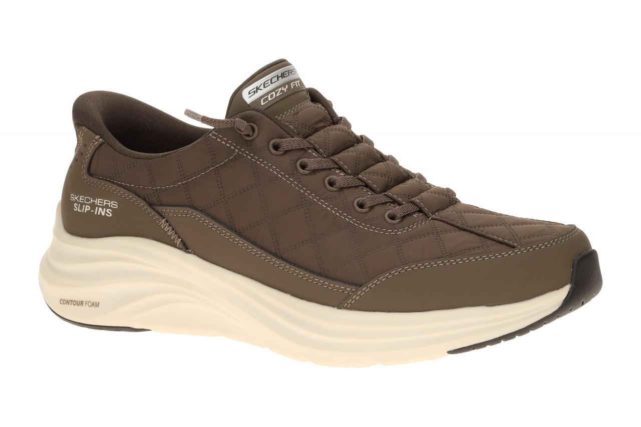 Skechers 232619 BRN Herren Slipper in braun mit Vapor Foam - ultra leicht 1 Skechers 232619 BRN Herren Slipper in braun mit Vapor Foam - ultra leicht