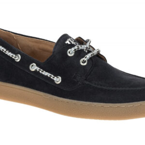 Paul Green 1185-02 PG 1185 Blau - elegante Schn?r-Halbschuhe in dunkelblau mi...