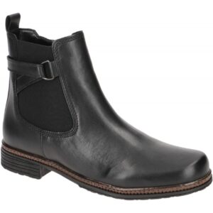 Gabor 74.670.27 Stiefeletten Schwarz mit BEST FITTING - Echtleder, Textil-Inn...